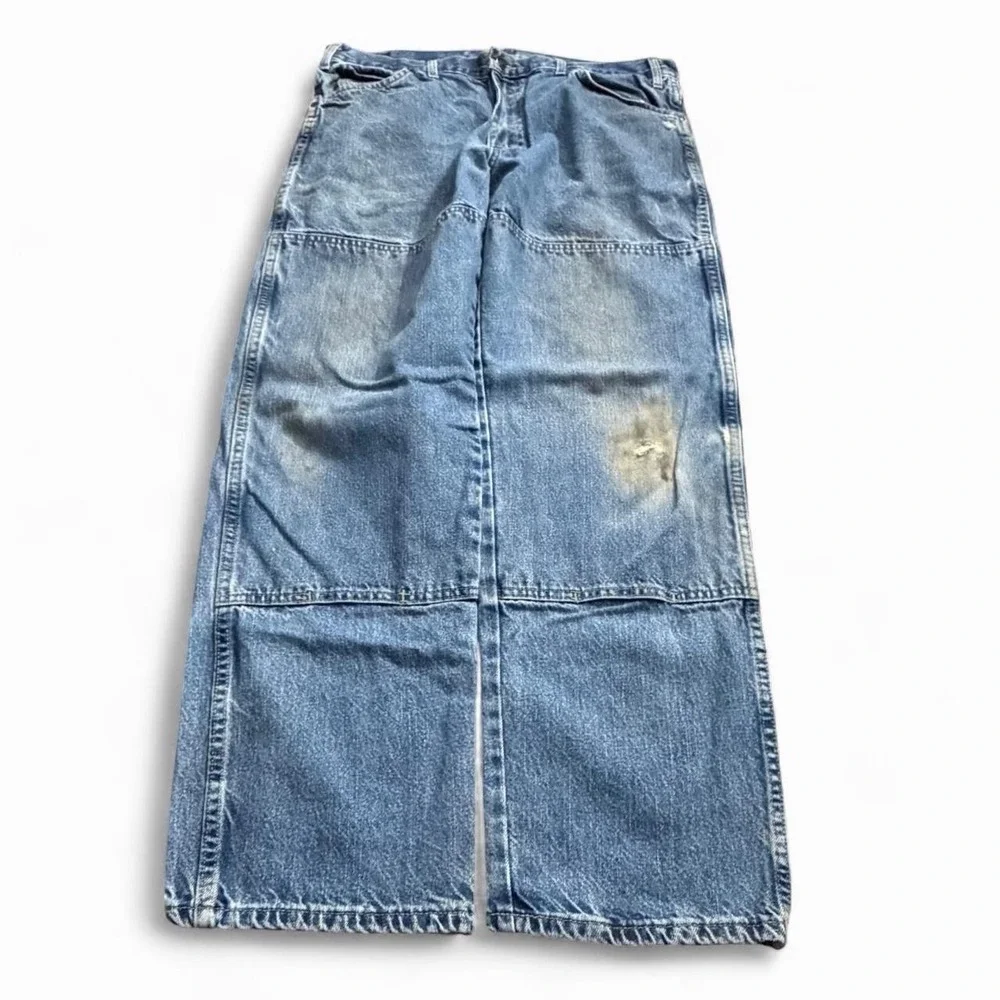 Dickies Double Knee Jeans Men's Size 36 Made In Mexico Y2K 2000s Skate